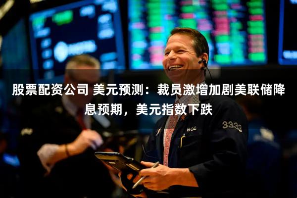 股票配资公司 美元预测：裁员激增加剧美联储降息预期，美元指数下跌
